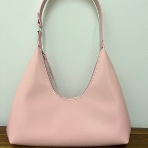 By Far Amber bag in baby pink